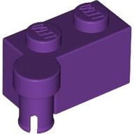 Lego kostka (kostička) 1x4 čep svisle, purpurová (4184090)